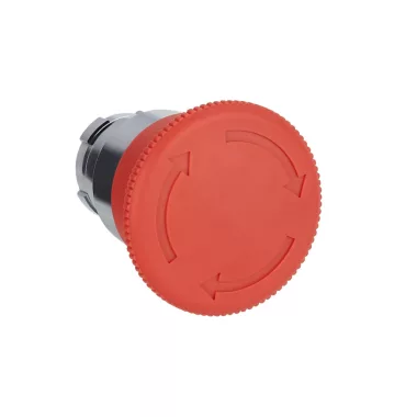 SCHNEIDER ZB2BS54C Easy Harmony XB2, Vészgomb fej, gombafejű, piros, fém, 22mm, fej 40mm