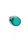 SCHNEIDER ZB2BW13C Easy Harmony XB2, Világító nyomógomb fej, zöld, fém, kiemelkedő, 22mm, visszatérő