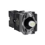   SCHNEIDER ZB2BWM51C Easy Harmony XB2, Világító aljzat, gallér, narancssárga led, fém, 