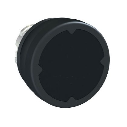 SCHNEIDER ZB4BC280 Harmony fém durva környezeti nyomógomb fej, Ø22, visszatérő, fekete