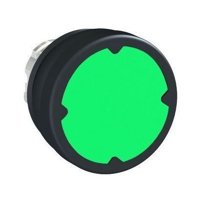   SCHNEIDER ZB4BC380 Harmony fém durva környezeti nyomógomb fej, Ø22, visszatérő, zöld