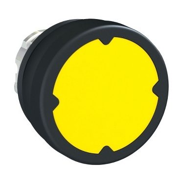 SCHNEIDER ZB4BC580 Harmony fém durva környezeti nyomógomb fej, Ø22, visszatérő, sárga