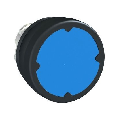   SCHNEIDER ZB4BC680 Harmony fém durva környezeti nyomógomb fej, Ø22, visszatérő, kék