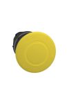 SCHNEIDER ZB4BT57 Harmony fém nyomógomb fej, Ø22, ?40 gombafejű, húzásra kioldó, sárga, fekete test