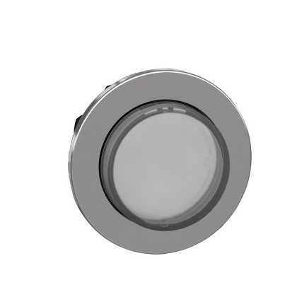   SCHNEIDER ZB4FW113 Harmony panelbe süllyesztett fém világító nyomógomb fej, Ø30, kiemelkedő, fehér
