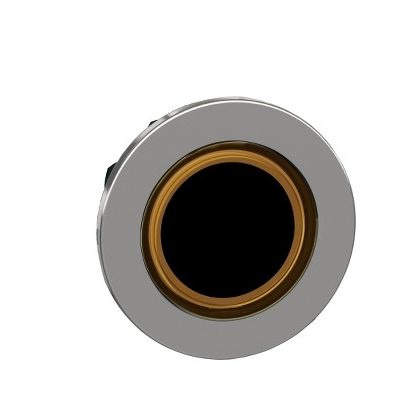   SCHNEIDER ZB4FW953 Harmony panelbe süllyesztett fém világító nyomógomb fej, Ø30, visszatérő, narancs, világító perem