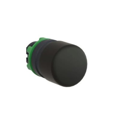 SCHNEIDER ZB5AC24TQ Harmony műanyag Ø30 gombafejű nyomógomb fej, Ø22, visszatérő, fekete