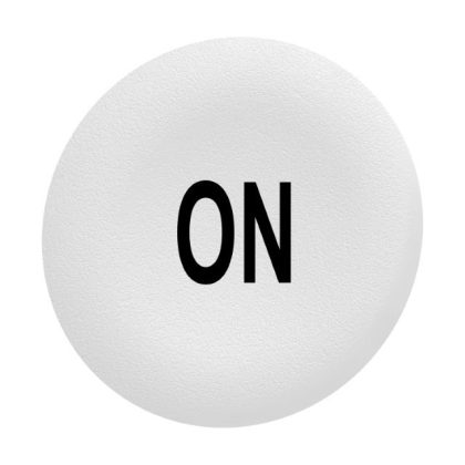   SCHNEIDER ZBAF141 Harmony Ø30 panelbe süllyesztett nyomógomb tető, fehér, "ON