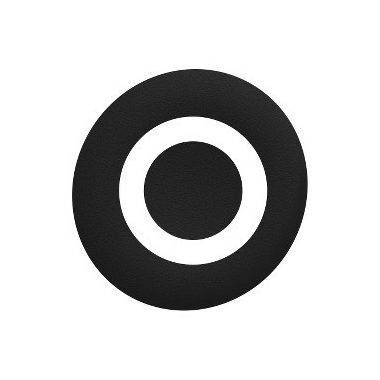 SCHNEIDER ZBAF232 Harmony Ø30 panelbe süllyesztett nyomógomb tető, fekete, "O