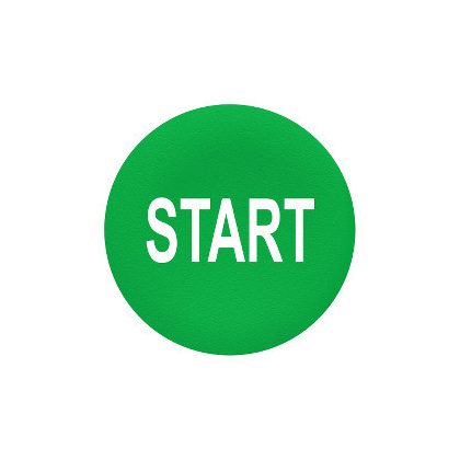 SCHNEIDER ZBAF333 Harmony Ø30 panelbe süllyesztett nyomógomb tető, zöld, "START