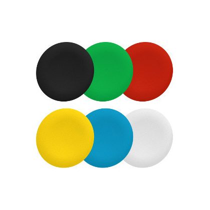   SCHNEIDER ZBAF9 Harmony Ø30 panelbe süllyesztett nyomógomb tető, 6 féle színű