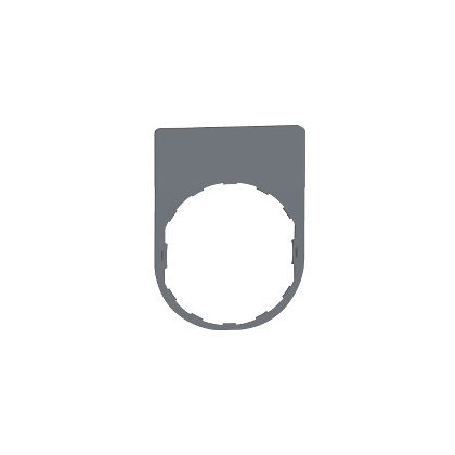   SCHNEIDER ZBYP2CUST02 Harmony felirati tábla, 30x40 mm, műanyag, Ø22 készülékekhez, gravírozott, személyre szabott