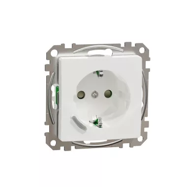 SCHNEIDER SDD111380 SEDNA WISER Intelligens csatlakozóaljzat, 16 A, fehér