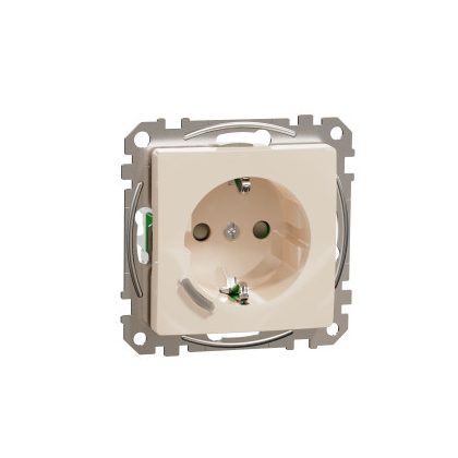   SCHNEIDER SDD112380 SEDNA WISER Intelligens csatlakozóaljzat, 16 A, bézs