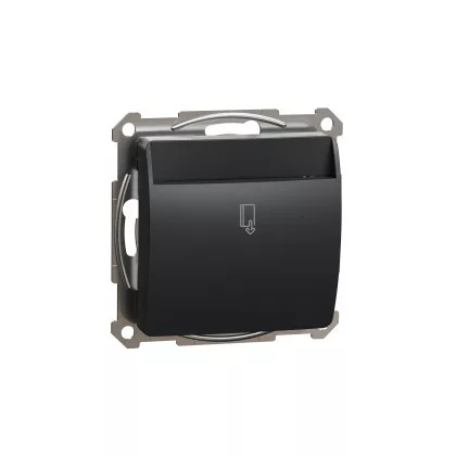   SCHNEIDER SDD114121E ÚJ SEDNA Kártyás kapcsoló késleltetéssel, csavaros bekötés, 8A, antracit