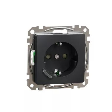SCHNEIDER SDD114380 SEDNA WISER Intelligens csatlakozóaljzat, 16 A, antracit