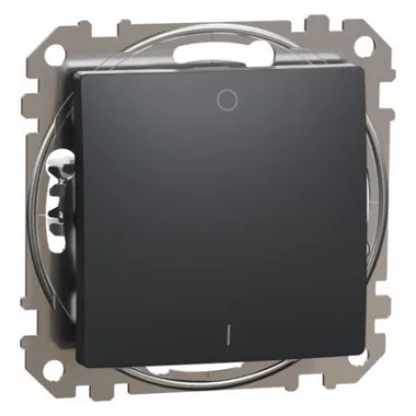 SCHNEIDER SDD181022 ÚJ SEDNA 2P+F dugalj csatlakozóaljzat biztonsági zsaluval, rugós bekötés, 16A, wenge