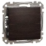   SCHNEIDER SDD181106 ÚJ SEDNA Váltókapcsoló, rugós bekötés, 10AX, (106), wenge