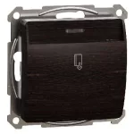   SCHNEIDER SDD181121E ÚJ SEDNA Kártyás kapcsoló késleltetéssel, csavaros bekötés, 8A, wenge