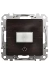 SCHNEIDER SDD181504 ÚJ SEDNA Mozgásérzékelő, nyomóval, 160°, 10A, wenge SCHNEIDER SDD181504 ÚJ SEDNA Mozgásérzékelő, nyomóval, 160°, 10A, wenge