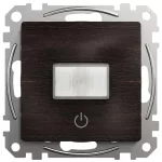   SCHNEIDER SDD181504 ÚJ SEDNA Mozgásérzékelő, nyomóval, 160°, 10A, wenge