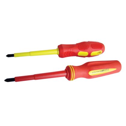  TRACON SDDK5125S Csavarhúzó, csillag-kombi, 1000V-ra sziget.,sárga-piros nyél AC 1000V, 5x125mm