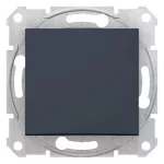   SCHNEIDER SDN0100170 SEDNA Egypólusú kapcsoló, rugós bekötés, 10AX, grafit (101)