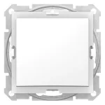   SCHNEIDER SDN0100321 SEDNA Egypólusú kapcsoló, rugós bekötés, 10AX, IP44, fehér