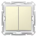   SCHNEIDER SDN0300447 SEDNA Chandelier switch, spring connection, 10AX, IP44, beige