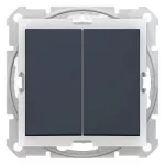   SCHNEIDER SDN0300470 SEDNA Chandelier switch, spring connection, 10AX, IP44, graphite