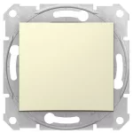   SCHNEIDER SDN0400147 SEDNA Toggle Switch, Spring Coupling, 10AX, Beige (106)