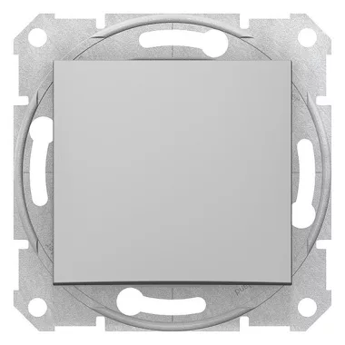 SCHNEIDER SDN0400160 SEDNA Toggle Switch, Spring Coupling, 10AX, Aluminum (106)
