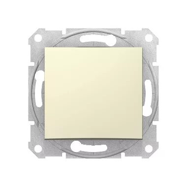 SCHNEIDER SDN0700147 SEDNA Single pole clamp, spring connection, 10A, beige