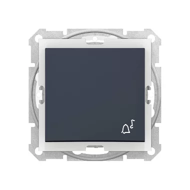 SCHNEIDER SDN0800370 SEDNA Egypólusú nyomó csengőjellel, rugós bekötés, 10A, IP44, grafit SCHNEIDER SDN0800370 SEDNA Egypólusú nyomó csengőjellel, rugós bekötés, 10A, IP44, grafit