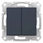   SCHNEIDER SDN1100170 SEDNA Double pressure, spring connection, 10A, graphite