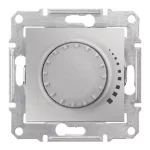   SCHNEIDER SDN2200760 SEDNA Fényerőszabályzó, rezisztív/kapacitív, 25-325VA, váltókapcsolásba köthető, alumínium