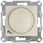   SCHNEIDER SDN2201247 SEDNA LED fényerőszabályzó, univerzális, 4-400VA,vált., krém