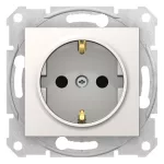   SCHNEIDER SDN3000123 SEDNA 2P+F dugalj csatlakozóaljzat gyermekvédelemmel, csavaros bekötés, 16A, krém