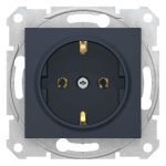   SCHNEIDER SDN3000570 SEDNA 2P+F dugalj csatlakozóaljzat, csavaros bekötés, 16A, grafit