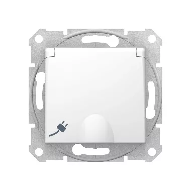 SCHNEIDER SDN3100121 SEDNA 2P + F socket with child protection, snap-on, screw connection, 16A, white SCHNEIDER SDN3100121 SEDNA 2P + F socket with child protection, snap-on, screw connection, 16A, white
