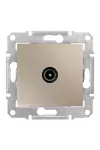 SCHNEIDER SDN3201668 SEDNA TV aljzat, végzáró, 1 dB, titánium SCHNEIDER SDN3201668 SEDNA TV aljzat, végzáró, 1 dB, titánium