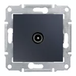   SCHNEIDER SDN3201670 SEDNA TV aljzat, végzáró, 1 dB, grafit