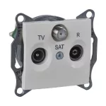   SCHNEIDER SDN3501447 SEDNA TV/R/SAT aljzat, átmenő, 4 dB, bézs