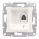 SCHNEIDER SDN4101123 SEDNA 1xRJ11 aljzat, krém