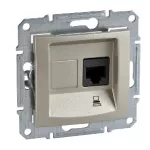 SCHNEIDER SDN4300168 SEDNA 1xRJ45 Cat5e UTP socket, titanium