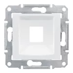   SCHNEIDER SDN4300321 SEDNA 1xRJ45 adapter for KRONE inserts, white