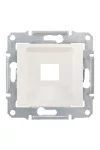 SCHNEIDER SDN4300423 SEDNA 1xRJ45 adapter, RDM betétekhez, krém SCHNEIDER SDN4300423 SEDNA 1xRJ45 adapter, RDM betétekhez, krém