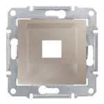  SCHNEIDER SDN4300468 SEDNA 1xRJ45 adapter, RDM betétekhez, titánium