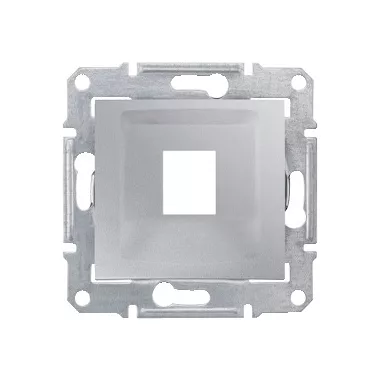 SCHNEIDER SDN4300560 SEDNA 1xRJ45 adapter, SYSTIMAX betétekhez, alumínium SCHNEIDER SDN4300560 SEDNA 1xRJ45 adapter, SYSTIMAX betétekhez, alumínium