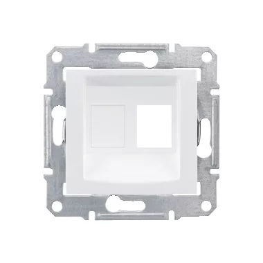 SCHNEIDER SDN4300621 SEDNA 1xRJ45 adapter, AMP, MOLEX, KELINE betétekhez, fehér SCHNEIDER SDN4300621 SEDNA 1xRJ45 adapter, AMP, MOLEX, KELINE betétekhez, fehér
